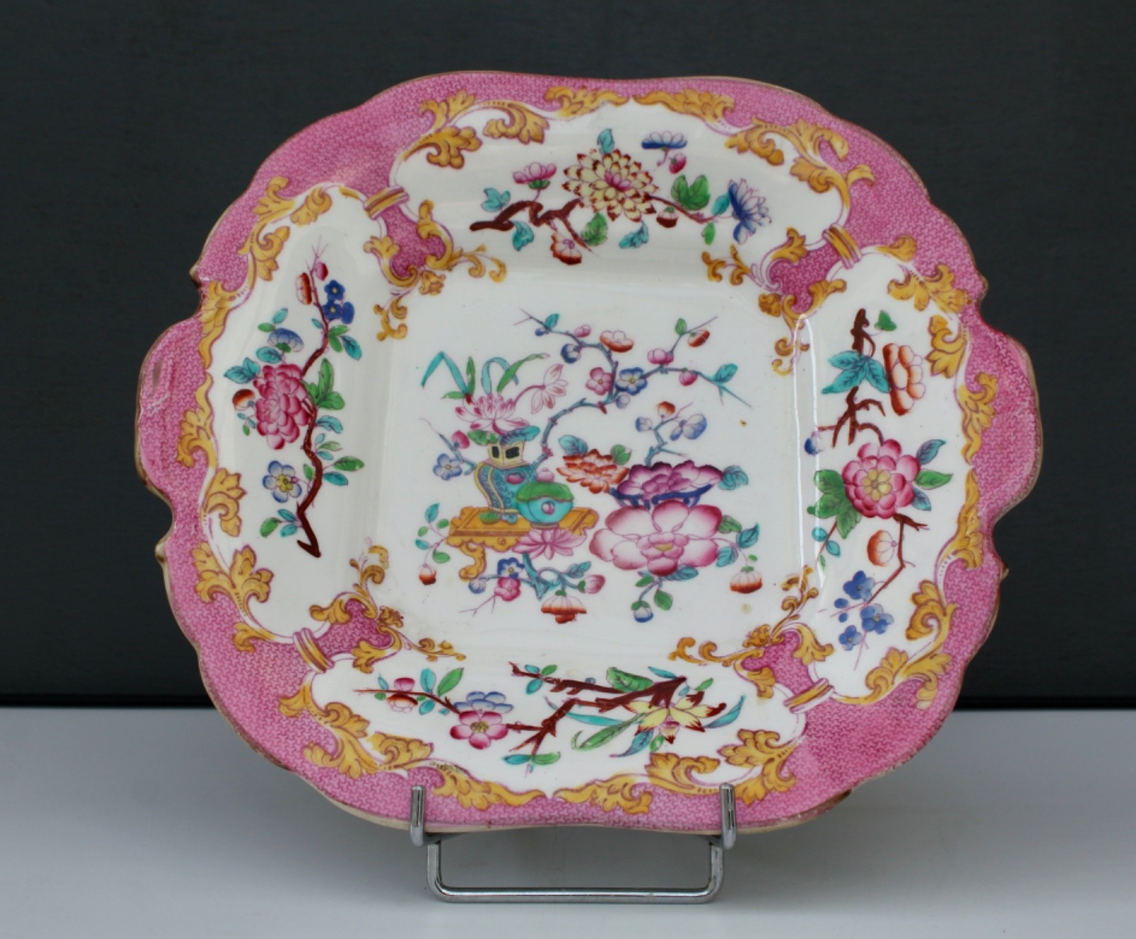 Minton English Porcelain Square Tray