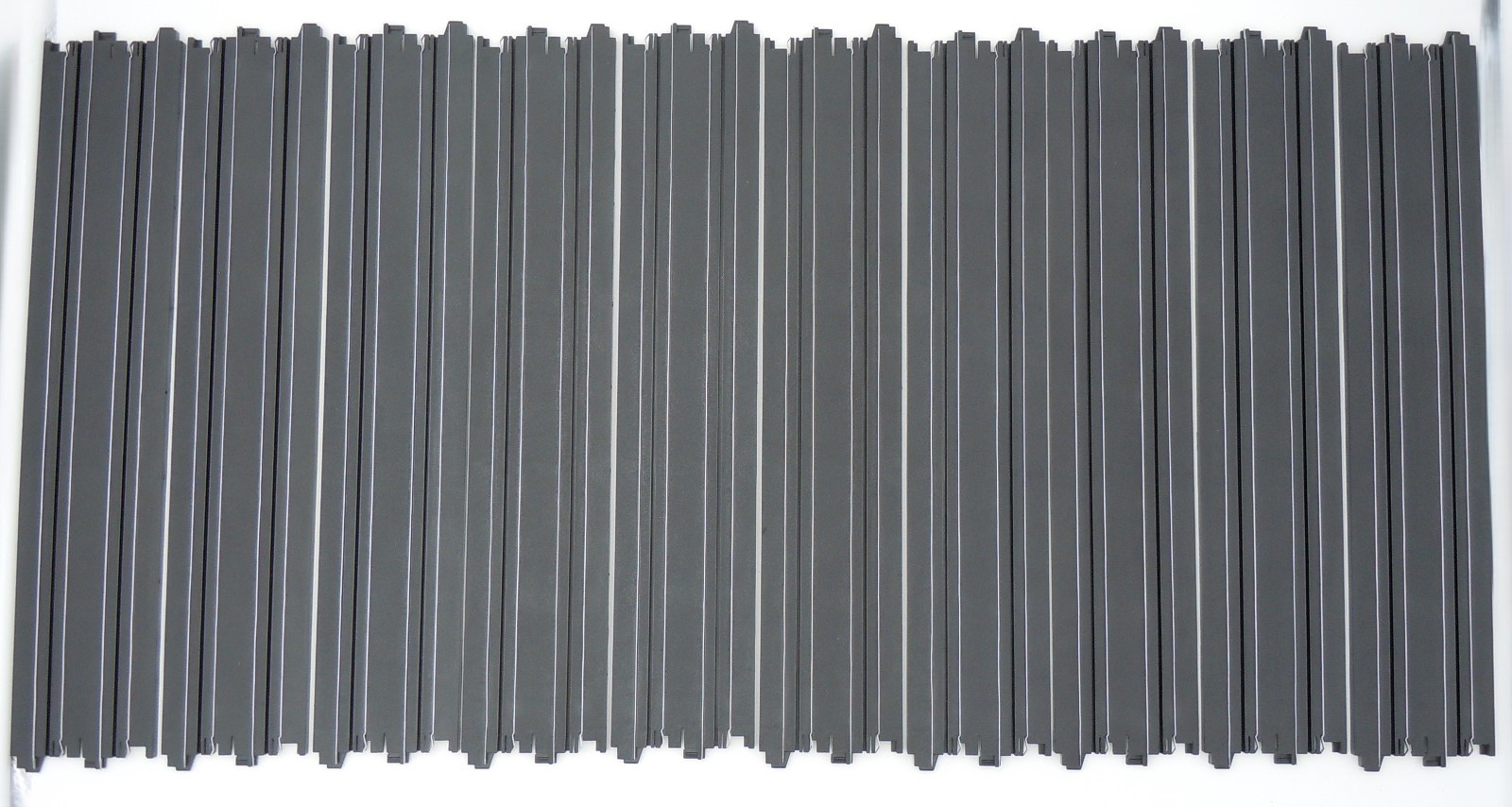 AUTO WORLD 15" STRAIGHT TRACKS 10 PC NOS ~ WORKS W/AURORA TOMY & RACEMASTERS