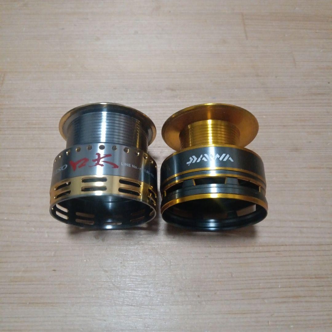 Popular brand Daiwa RCS Playso lever brake reel spools (2 pieces)