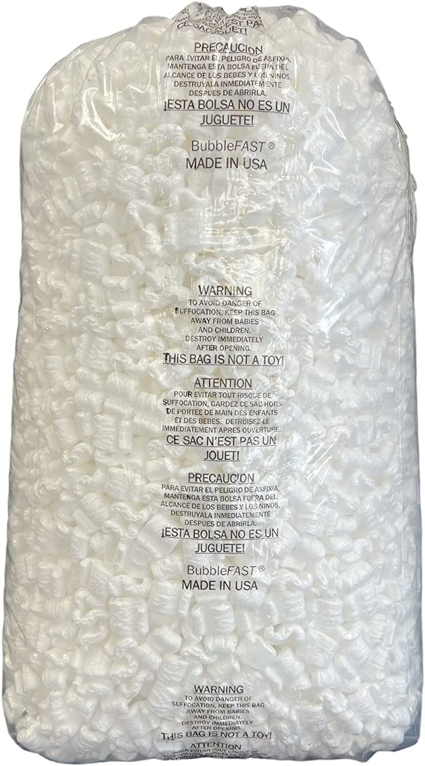 PACK & SHIP Brand 3.5 Cu. Ft. (22.5 Gallons) Anti-Static Packing Peanuts Popcorn