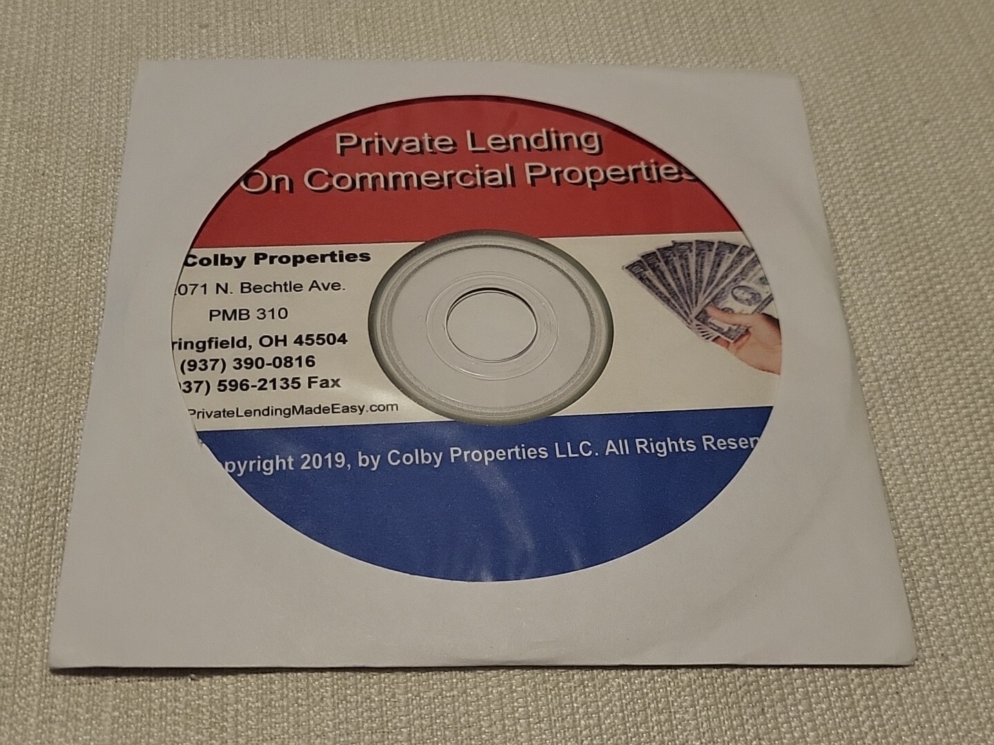Alan Cowgill Private Lending on Commercial Properties CD SYSTEM