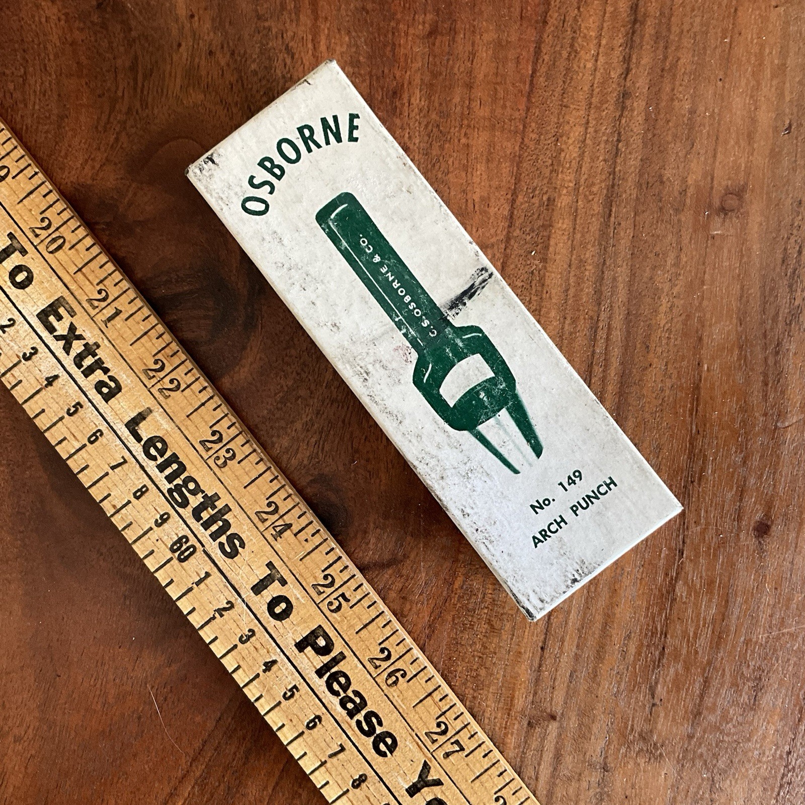 CS Osborne Arch Punch No 149 Leather Punch 5/8"