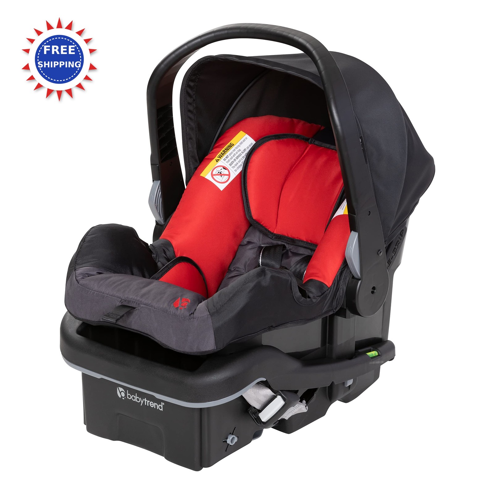 Infant Car Seat EZ Lift Plus Liberty Red Baby Trend toddler newborn