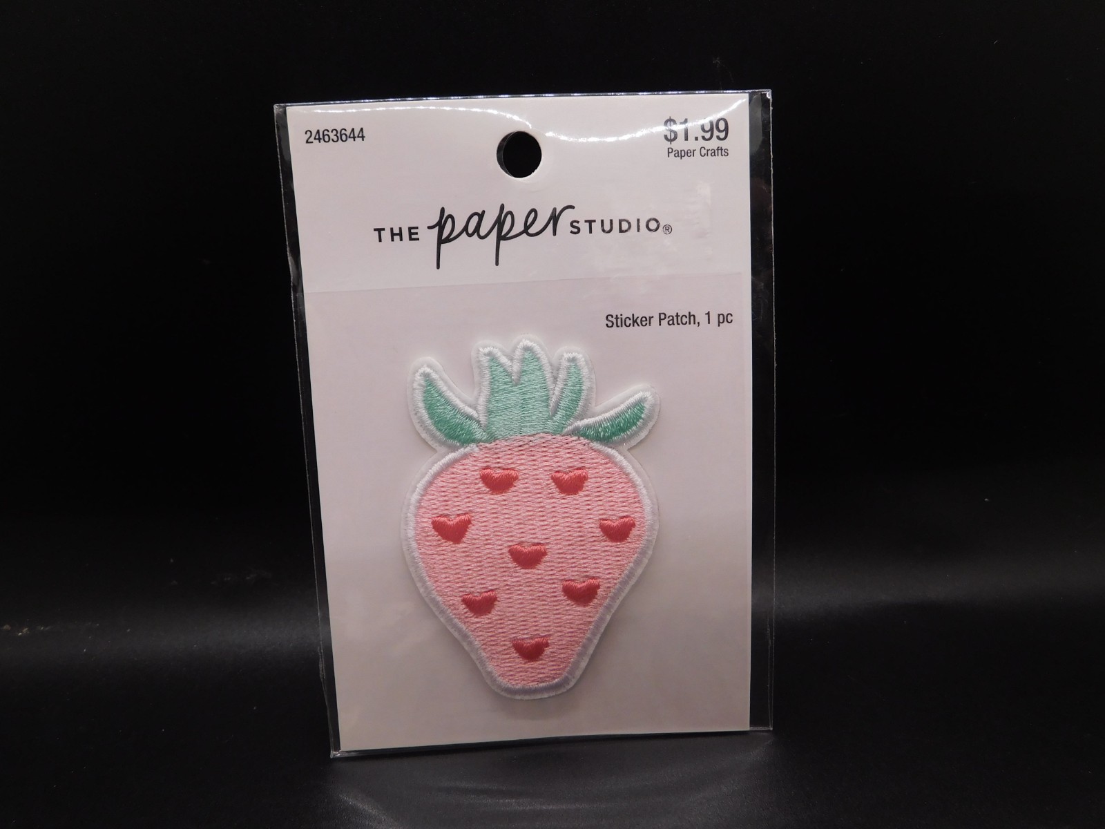 The paper Studio sticker patch Strawberry 1pc