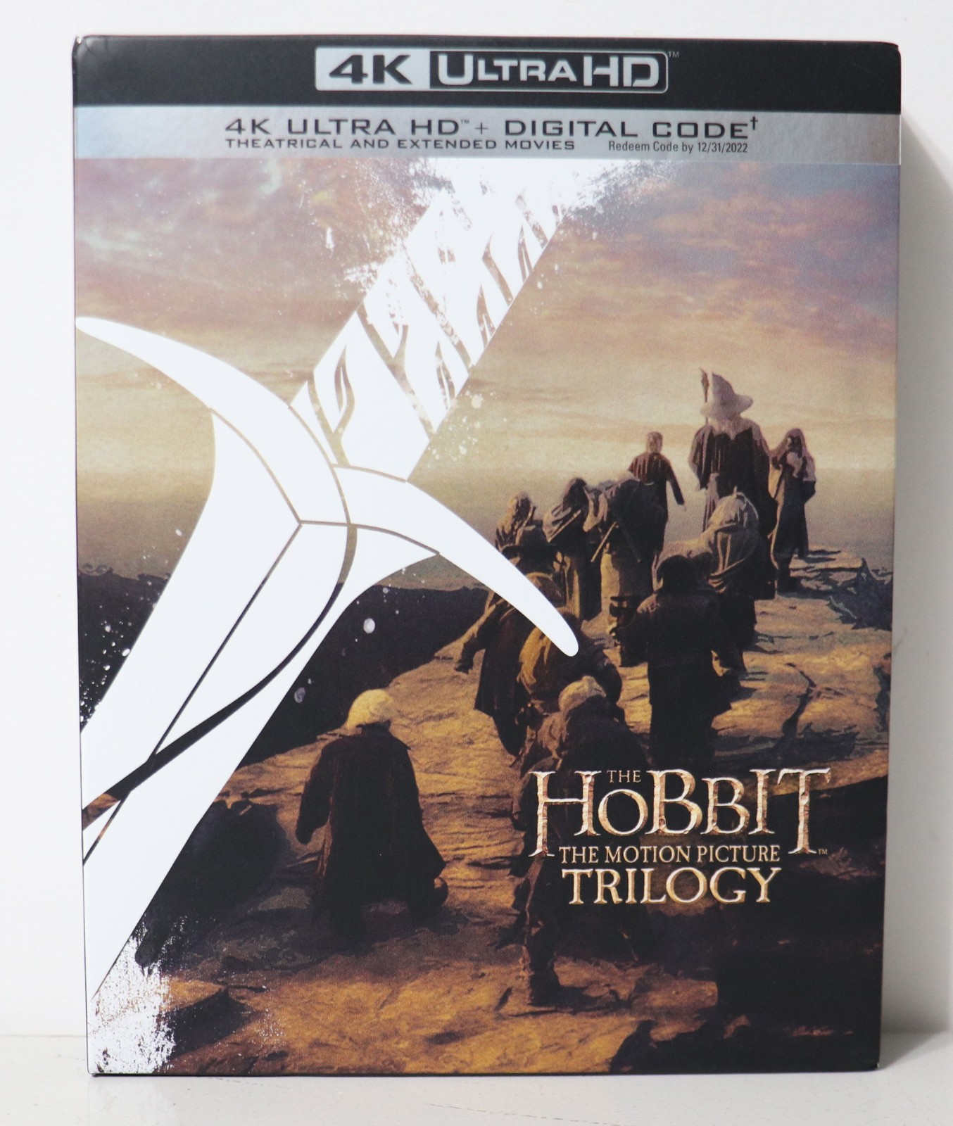The Hobbit The Motion Picture Trilogy 4K Replacement Slip Box Case