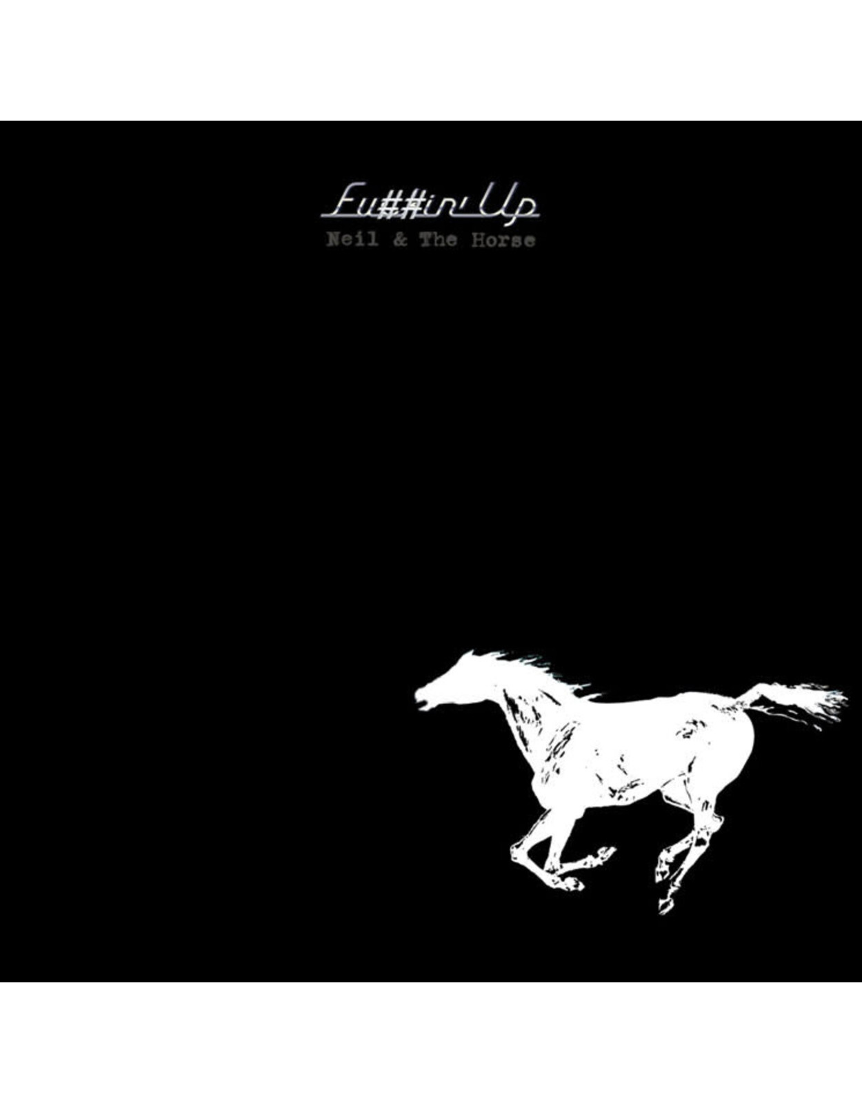 Neil Young With Crazy Horse: Fu ## En' Haut / Fuckin' Haut 2 LP, Clear Vinyle