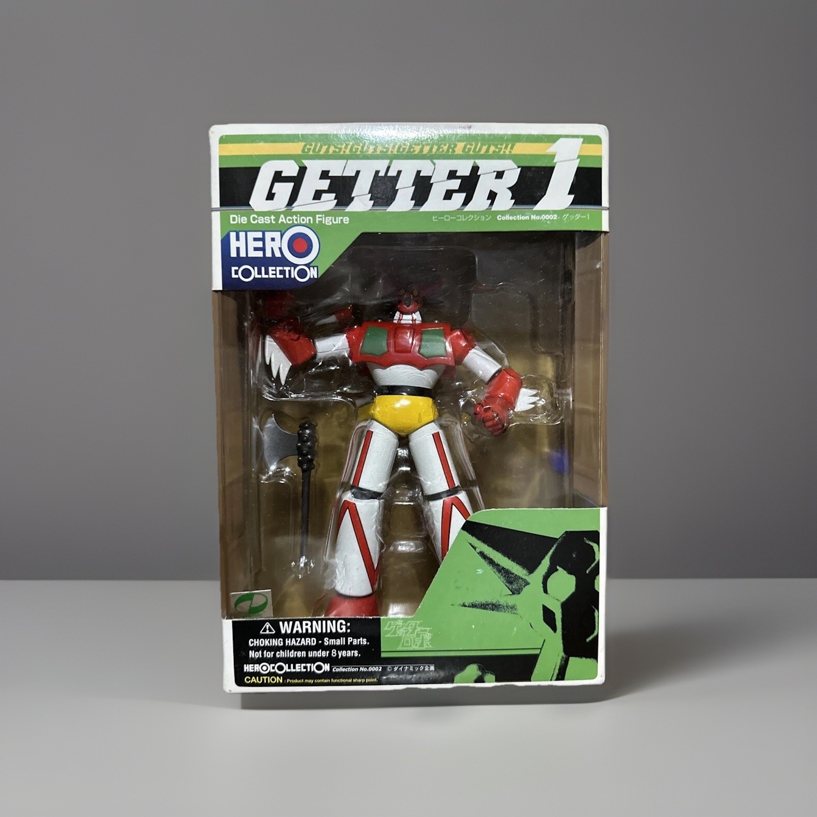 Getter 1 Hero Collection Yamato Factory Sealed, New In Box, # 0002, Japan Robot