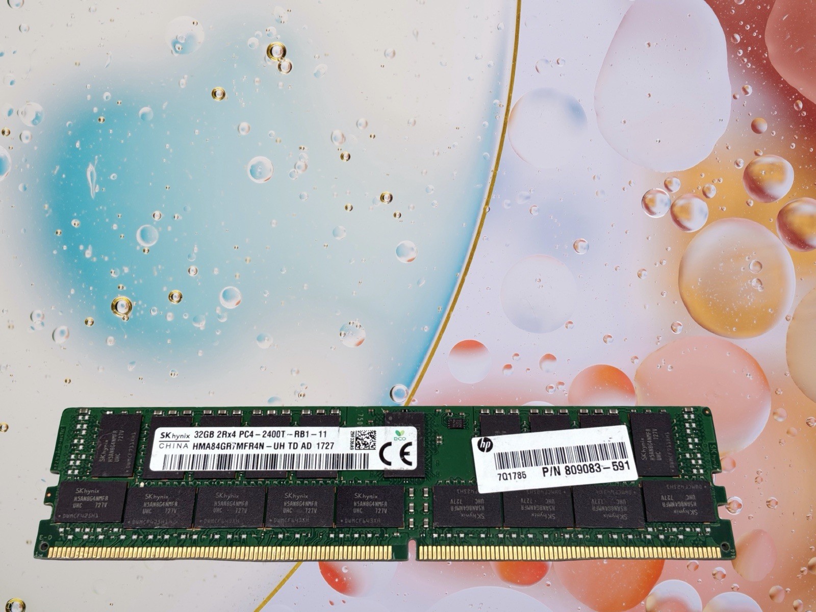 SK HYNIX 32GB 2RX4 PC4-2400T-R DDR4 HMA84GR7MFR4N-UH Server Ram