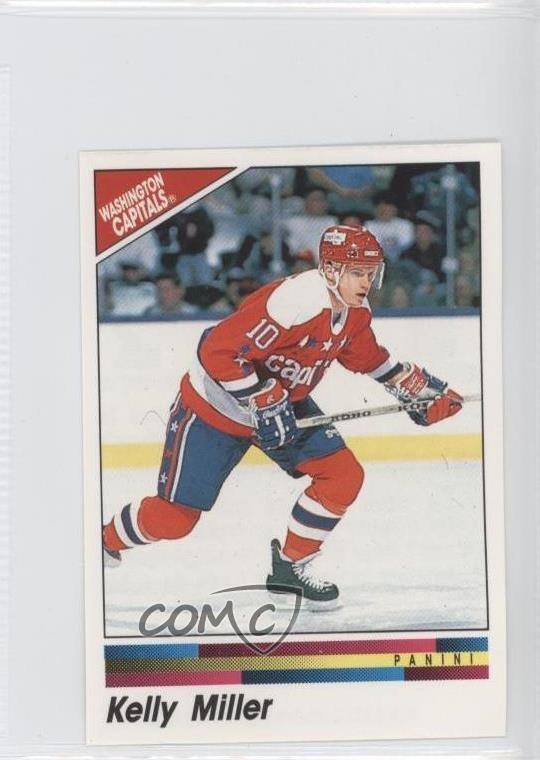 1990-91 Panini Album Stickers Kelly Miller #156 0a1