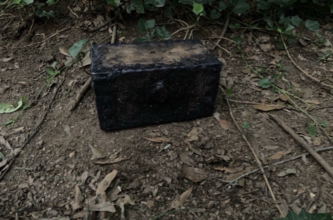 Dybbuk Box- Old And Authentic- Austrian- Tall Shadow Figure