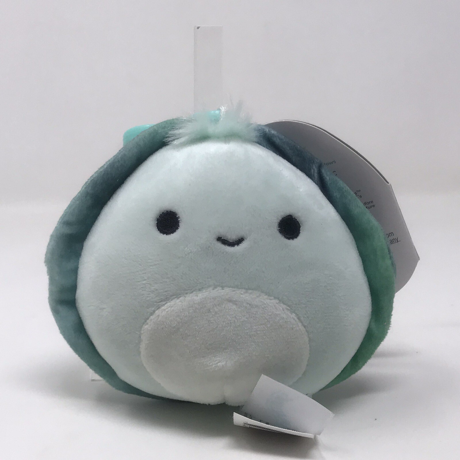 SQUISHMALLOW ONICA THE TURLE CLIP ON STUFFED ANIMAL PLUSH WITH ORIGINAL TAG