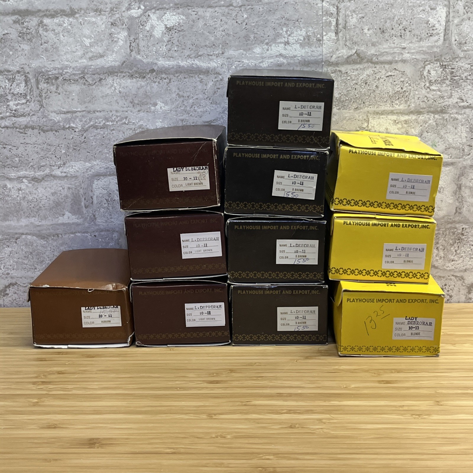 Vtg Doll Wig Lot Of 11 | Size 10-11 | Playhouse Collections | Lady Deborah