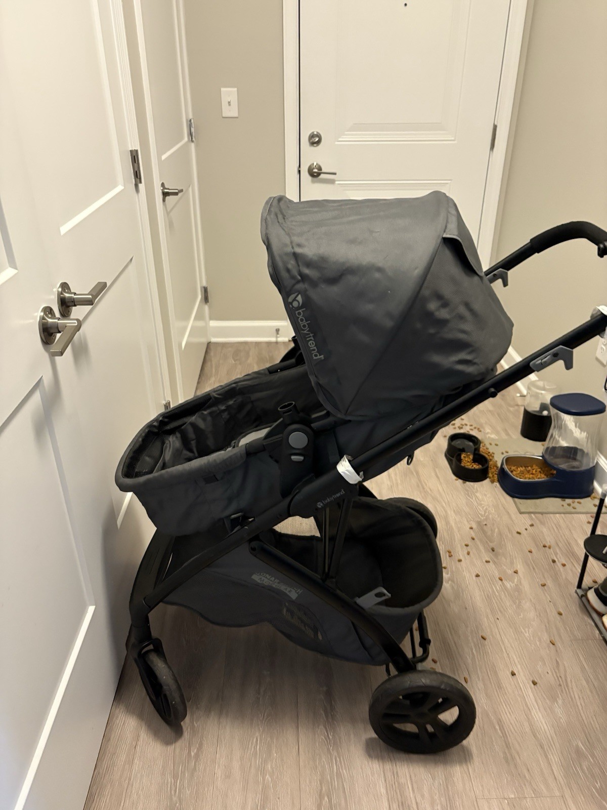 Baby Trend Gray Single Stroller Adjustable Handles for Infant Toddler