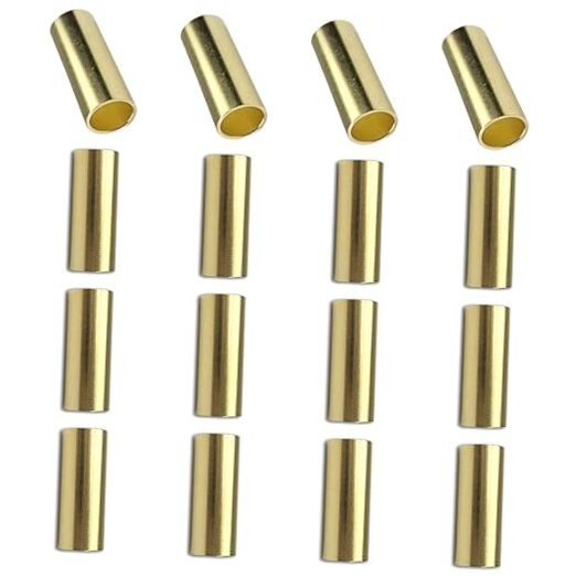 K7129100 (16PCS) Trailer Leaf Spring Bushing Kit Brass Shackle Bushing Bronze 