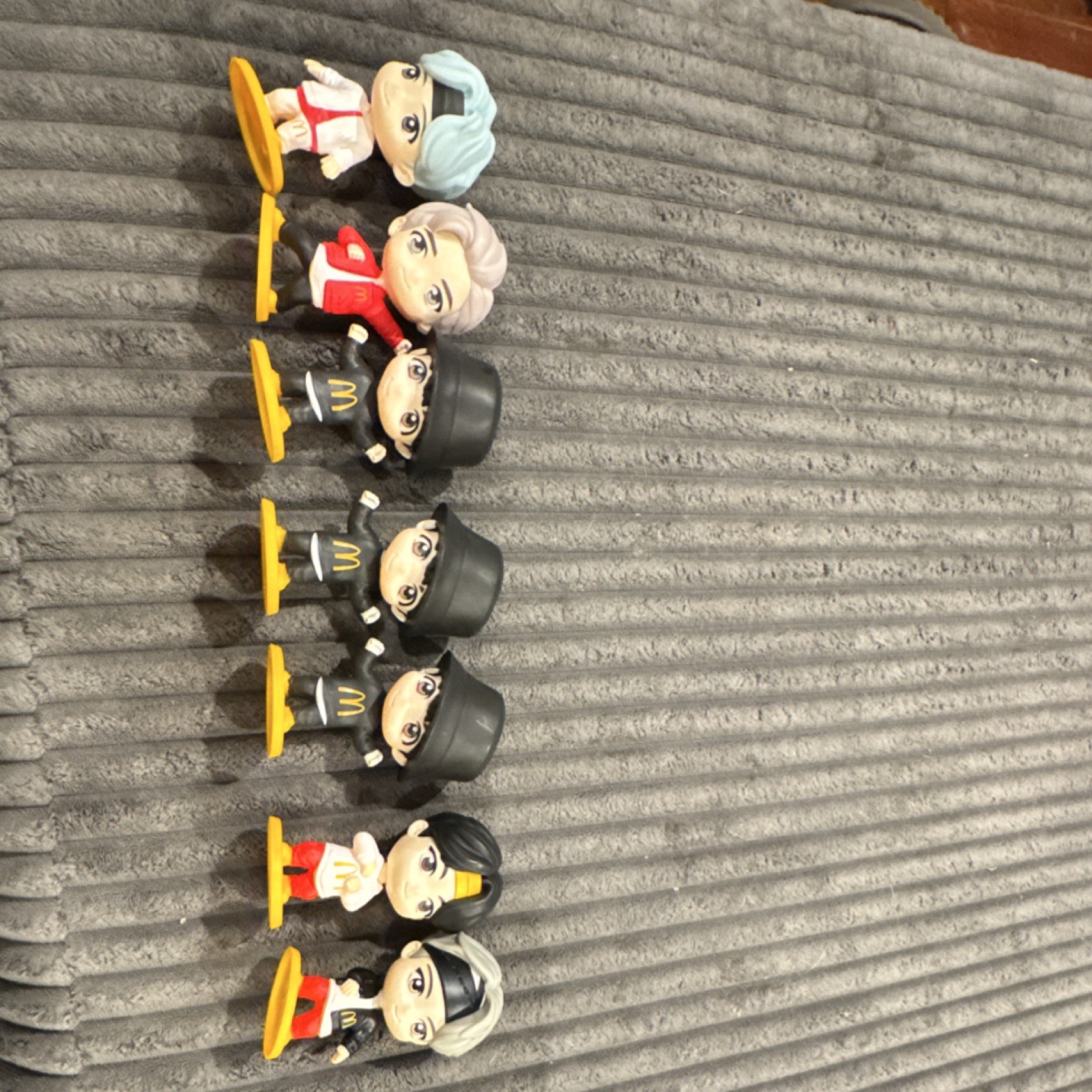 KPop McDonald's 2025 Collectible Figures lot of 8