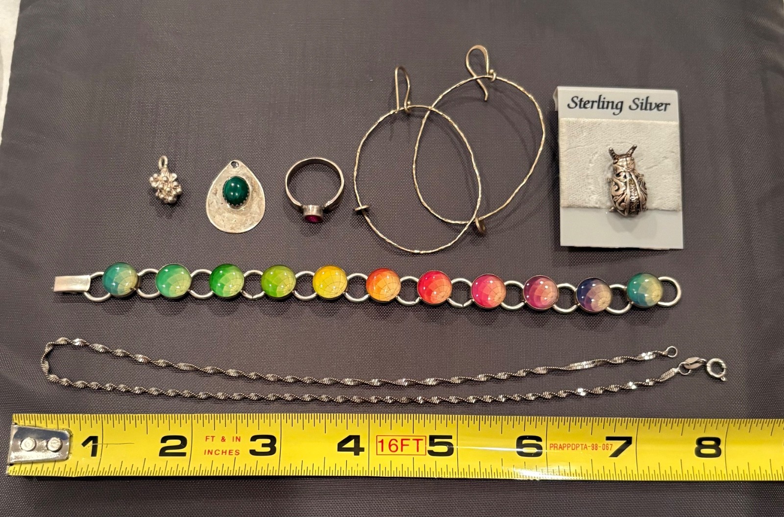 Sterling  silver Wearable Jewelry Lot 34 grams