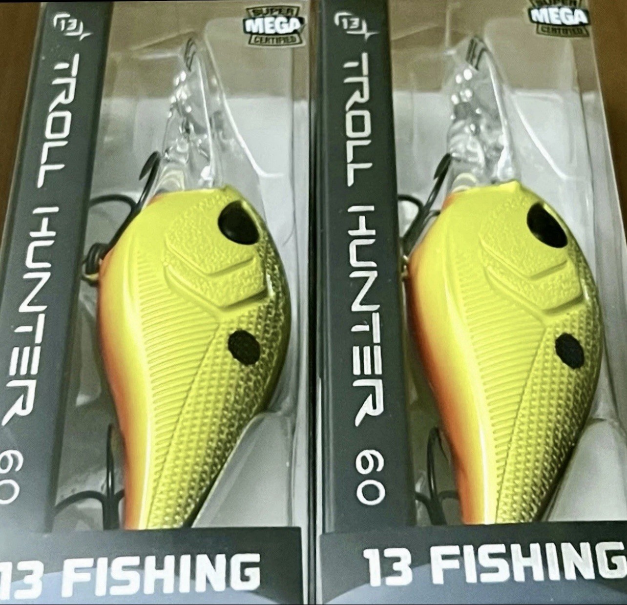 2 13 Fishing Troll Hunter 60 TH60-8-30 Crankbait Fishing Lures TWEETIE PIE - NEW