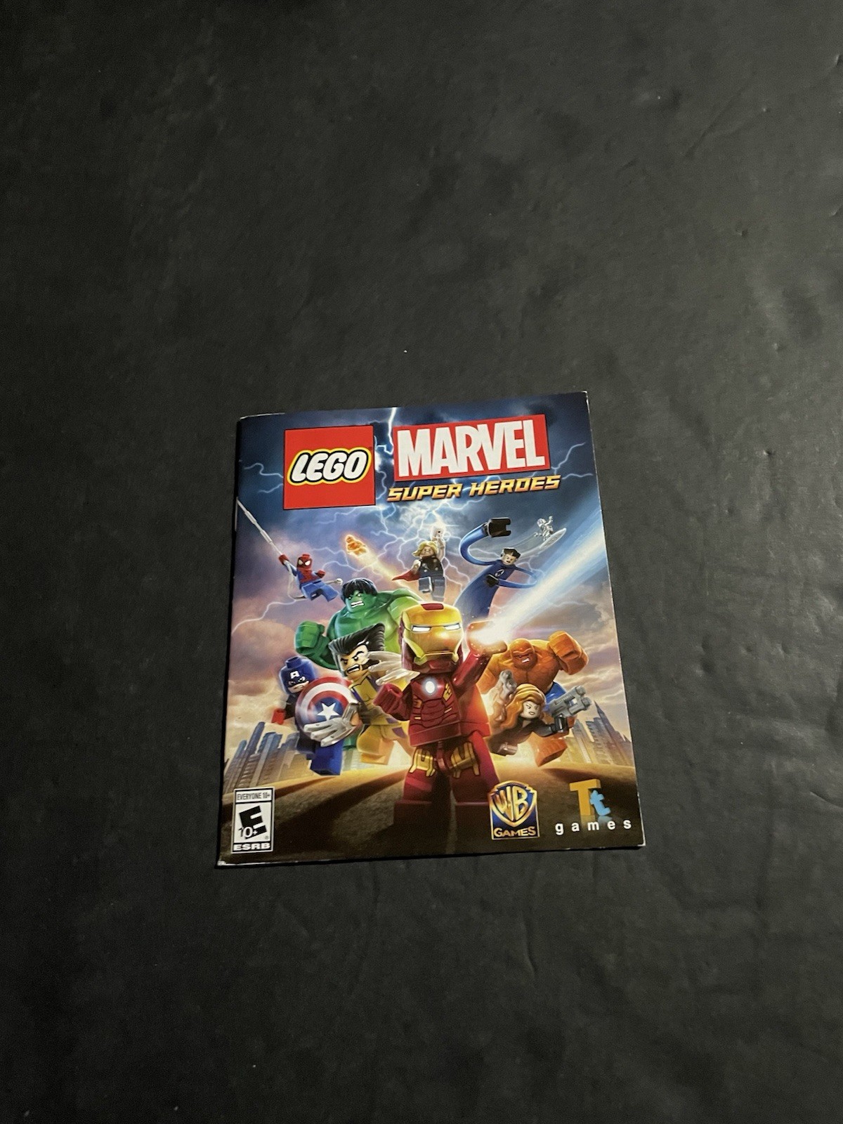lego marvel super heroes ps3 Manual Only