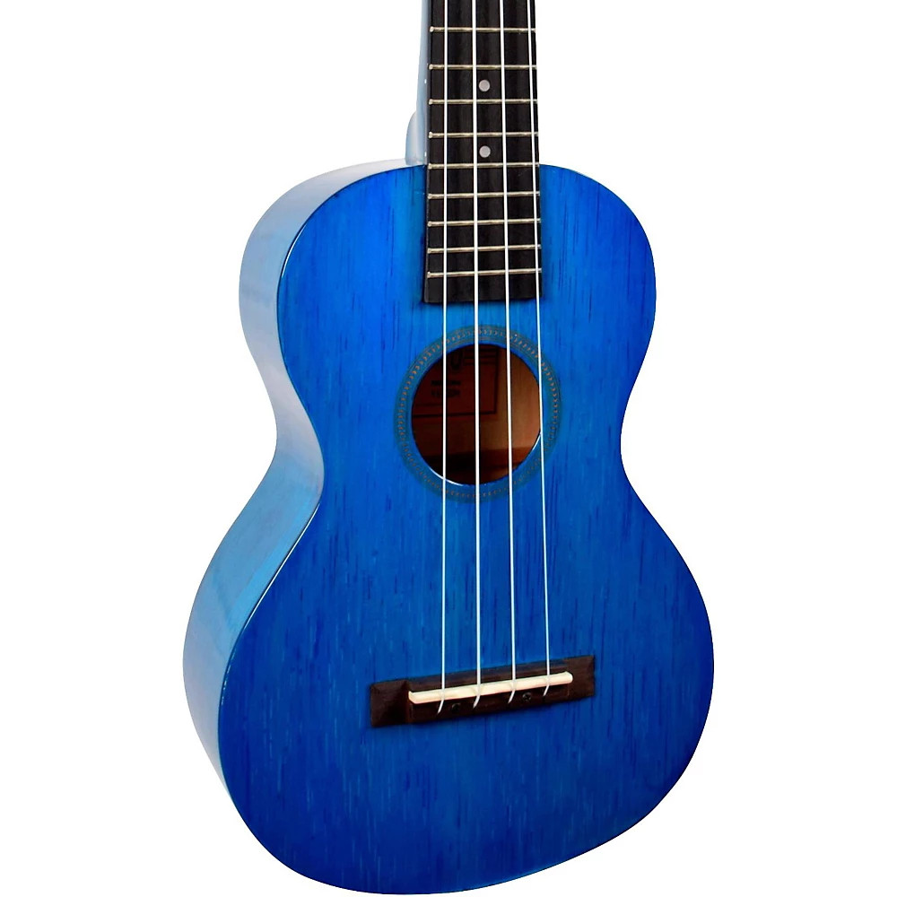 Mahalo Hano Series MH2 Concert Ukulele Transparent Blue