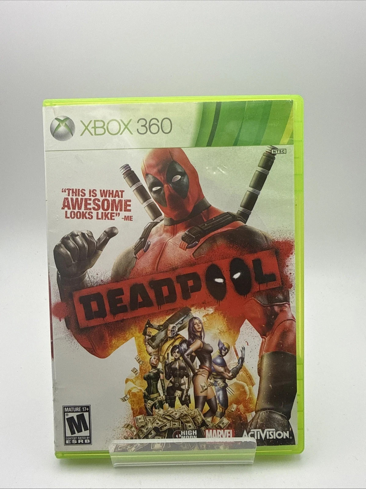 Deadpool  (Microsoft Xbox 360) Authentic Replacement Case Only