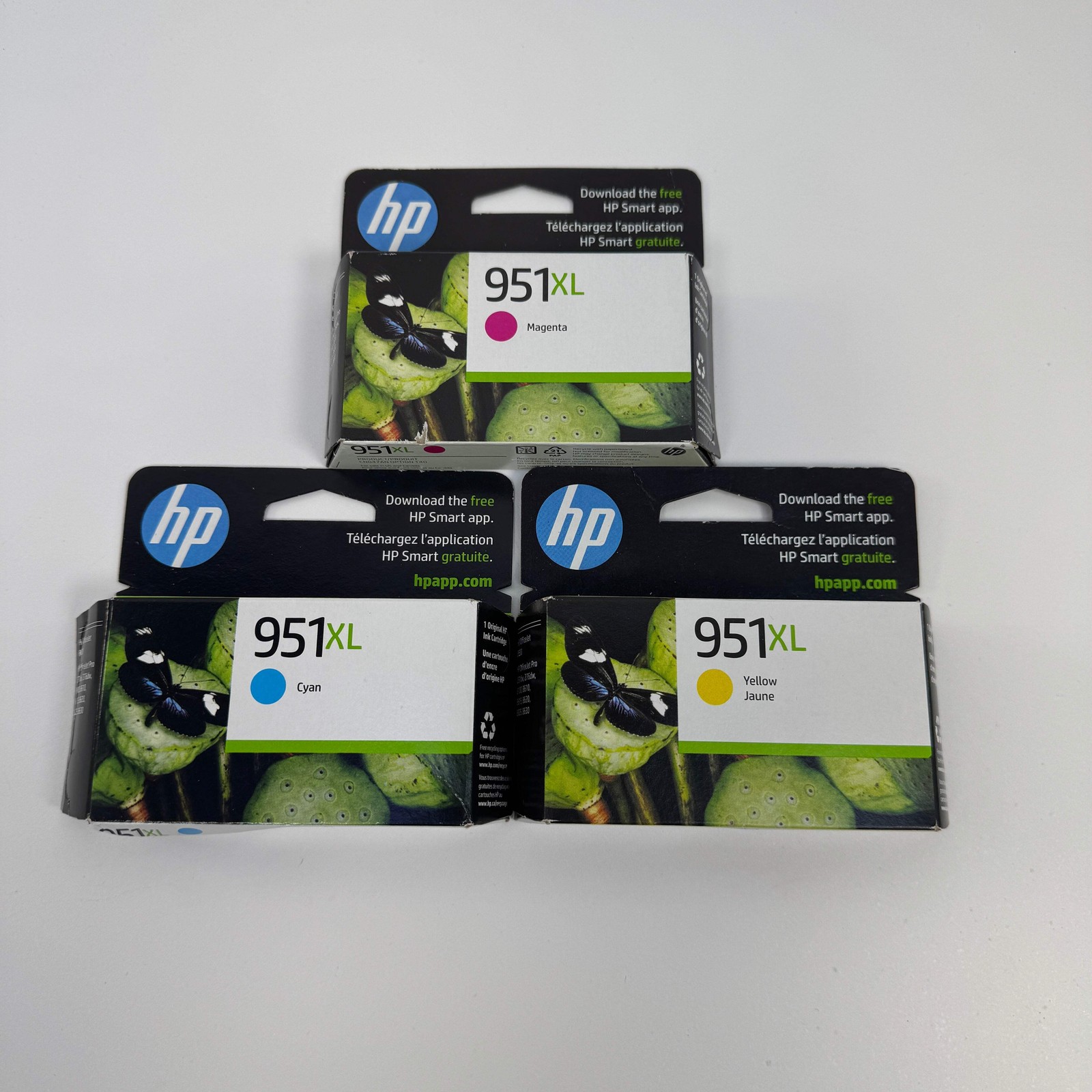 New HP 95IXI Ink 3 Pack Bundle (Magenta, Cyan, Yellow)