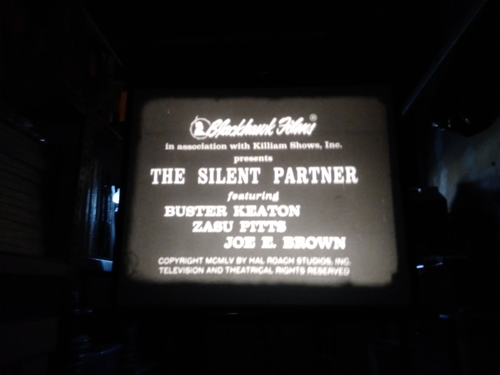 16mm Film – The Silent Partner 1955 Buster Keaton