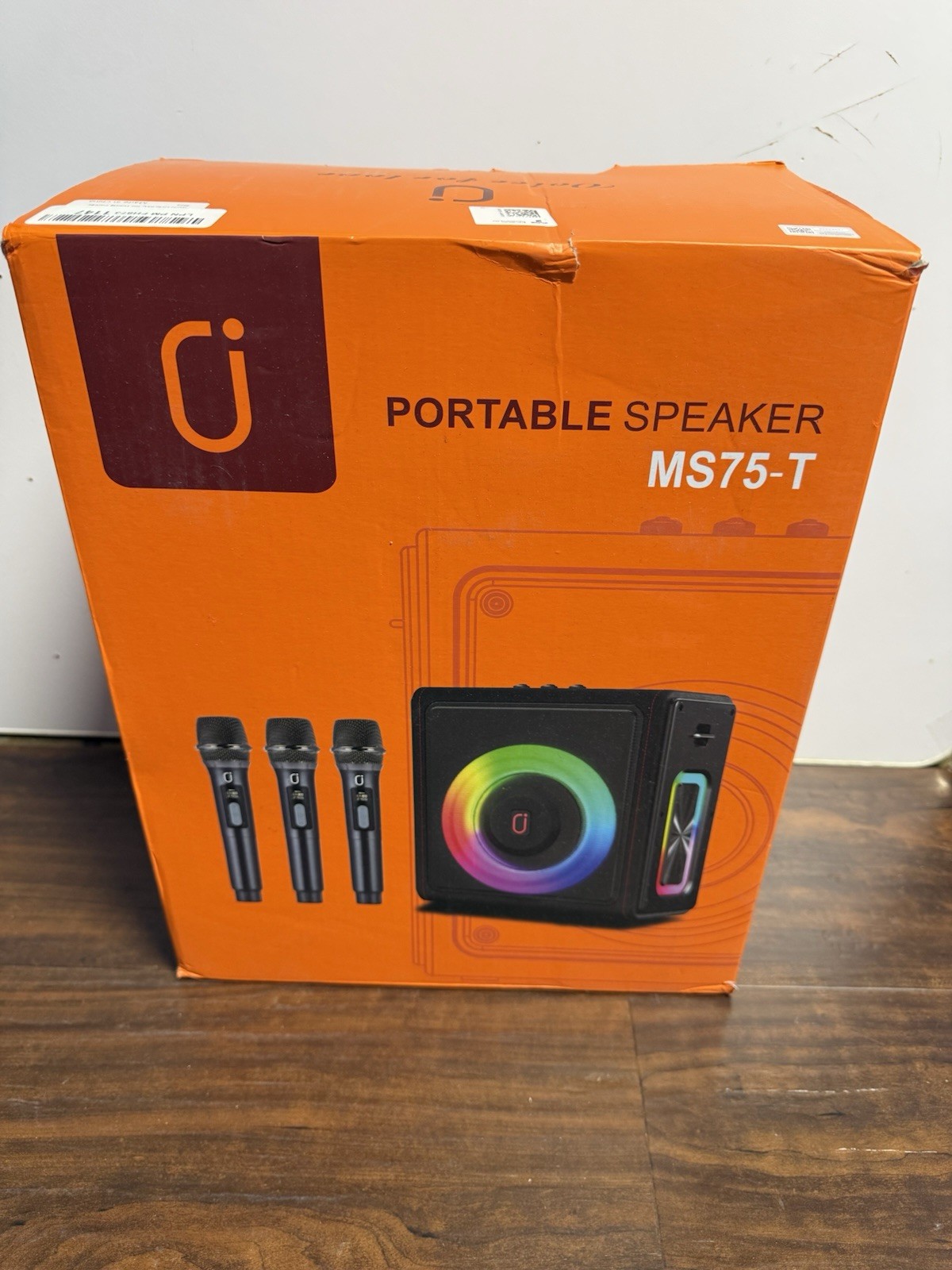 Karaoke Machine, Portable Bluetooth 5.3 Speaker with 3 Wireless Microphones for