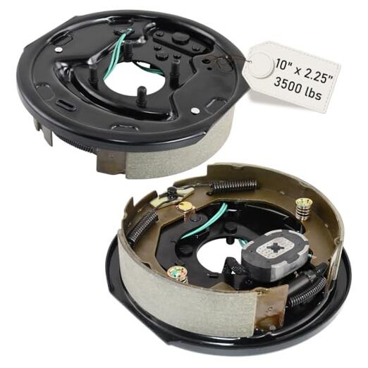 10" x 2-1/4" Electric Trailer Brake 10" x 2.25" left and right side 1 set