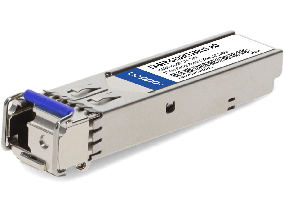 Addon-New-EX-SFP-GE20KT13R15-AO _ JUNIPER EX-SFP-GE20KT13R15 COMP SFP 
