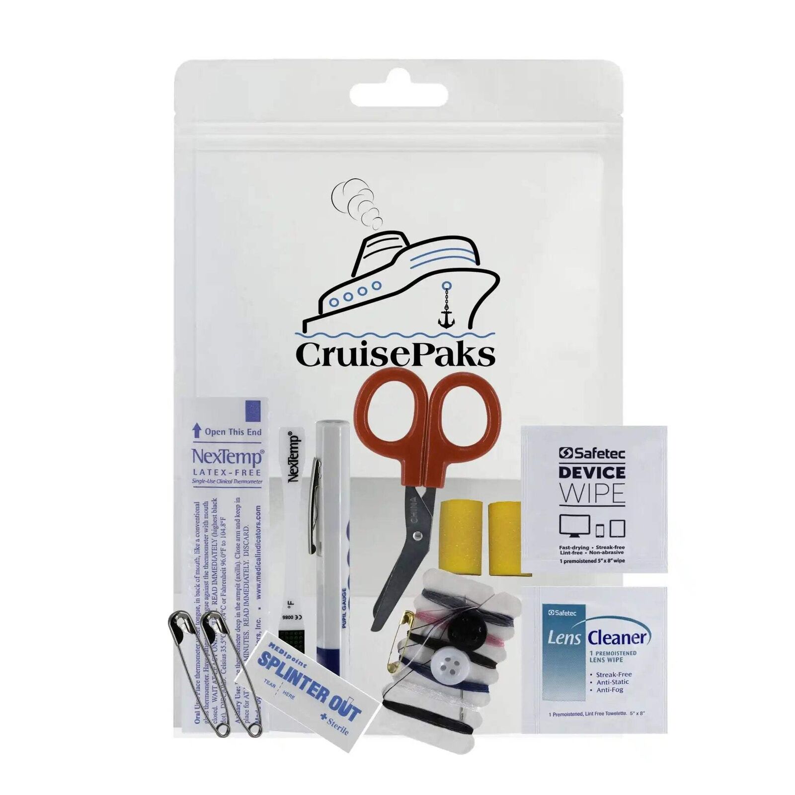 Cruise Essentials On-The-Go Refill Kit | Deluxe | Accessories