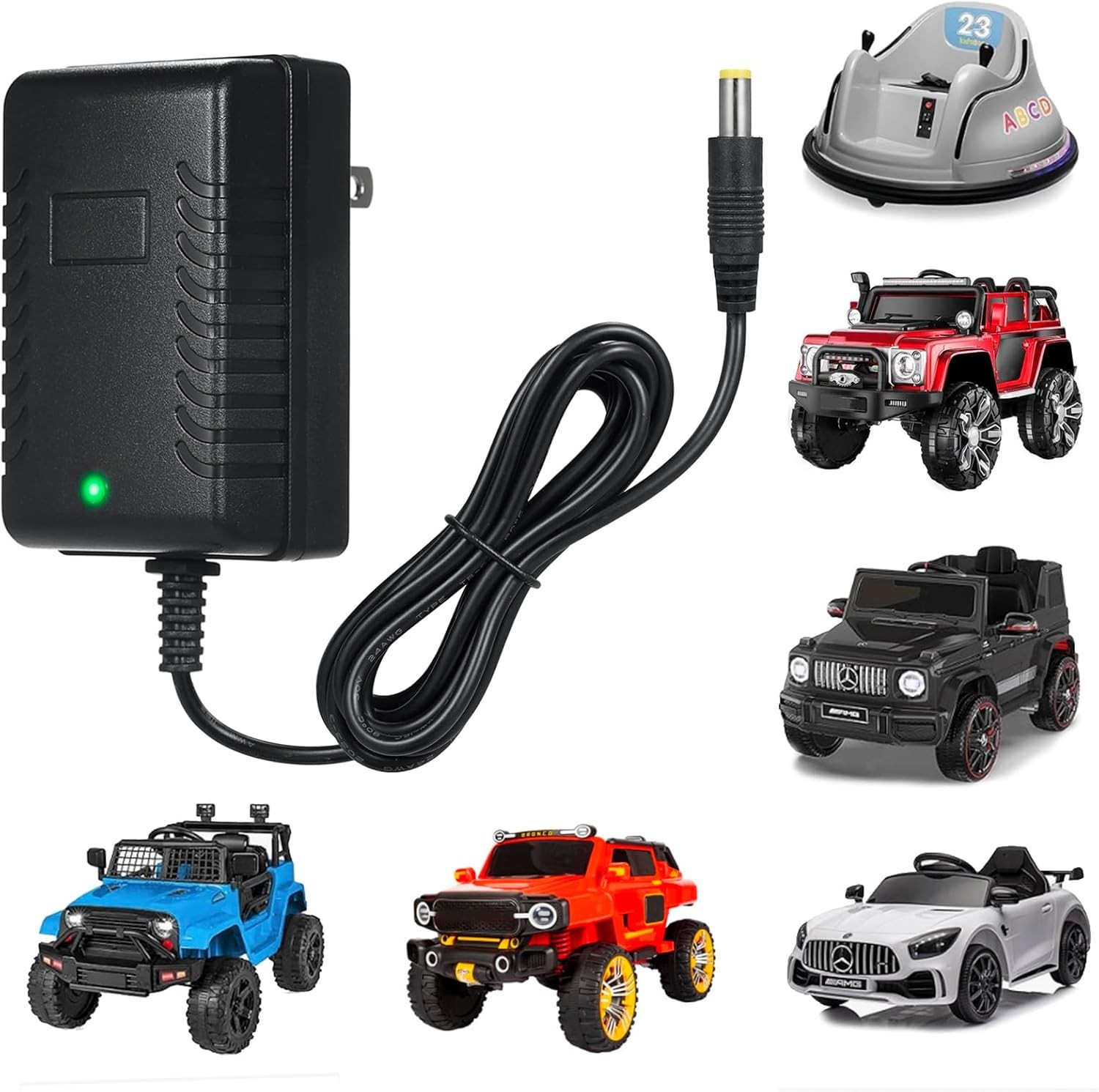 12V Kids Charger for Ride On Toys Car 12V Ride-on Toys SUV Car Battery Charge