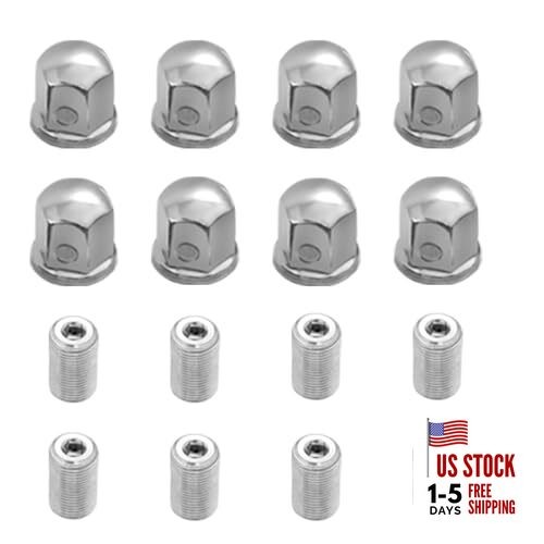 Lug Nuts with Adapter for Wheel Simulator，Fit for 19.5" 10 Lug Wheel 