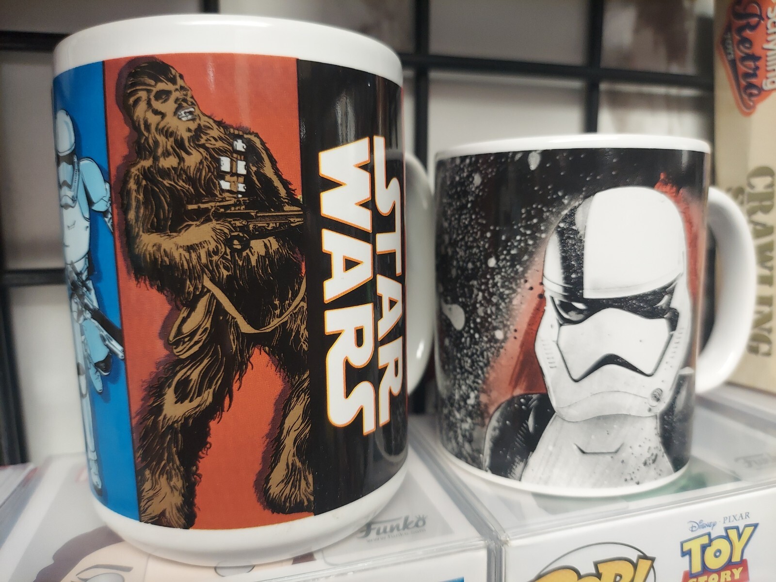 STAR WARS lot of 2 The Force Awakens Kylo Ren Stormtroopers Galerie Mug