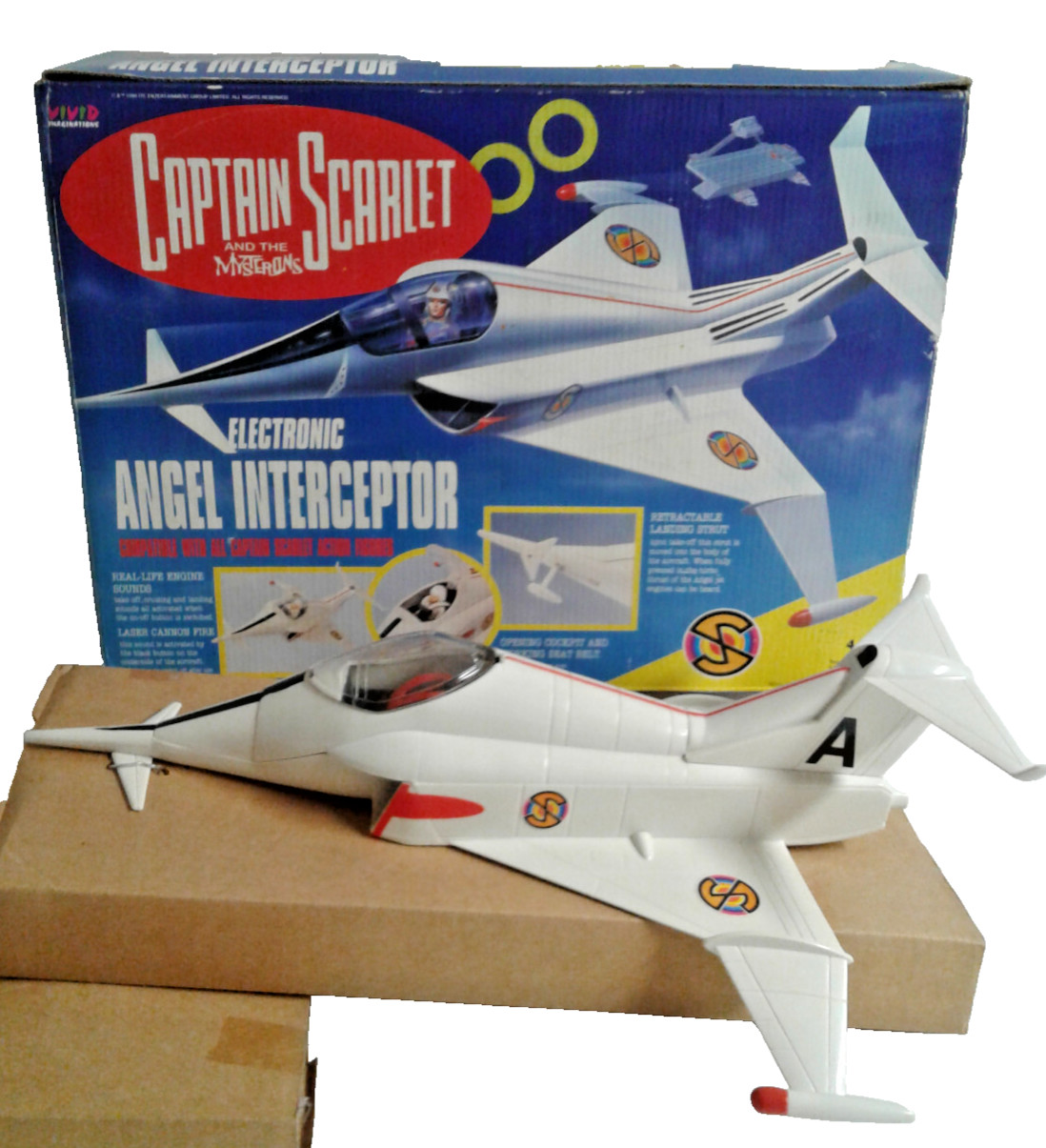 Captain Scarlet & The Mysterons Electronic Angel Interceptor Vivid Imaginations