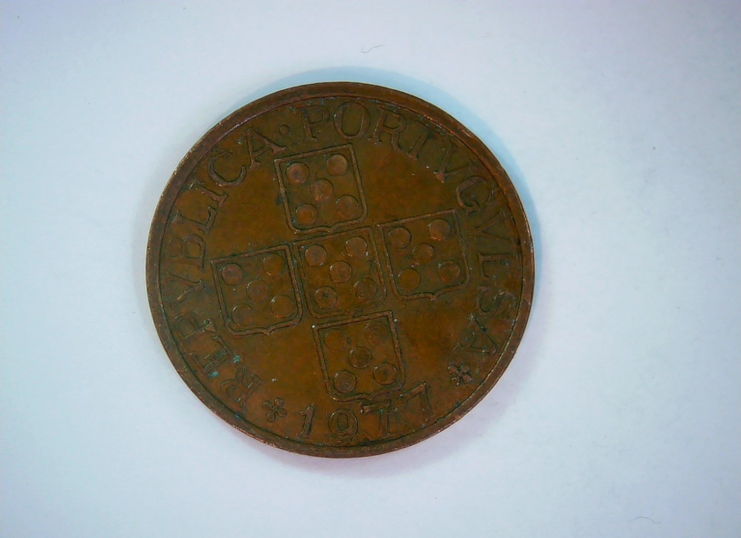 Portugal 1977 50 Centavos Coin