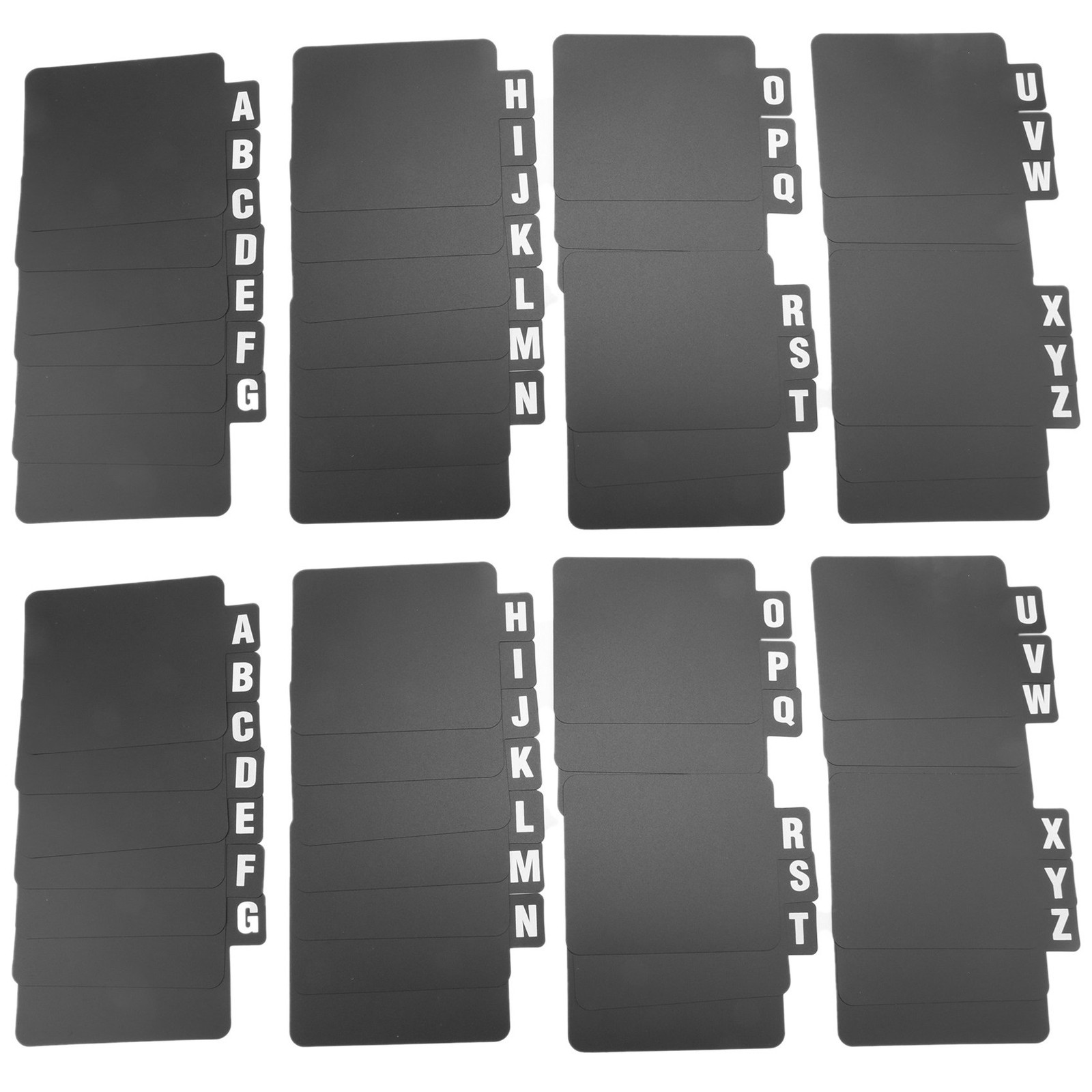52 Pcs Vinyl Record Dividers DVD Alphabetical Dividers A-Z Alphabetical9658