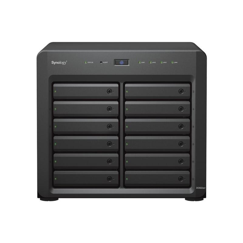 Synology DiskStation DS3622xs+ NAS Tower Ethernet LAN Connection Black D-1531