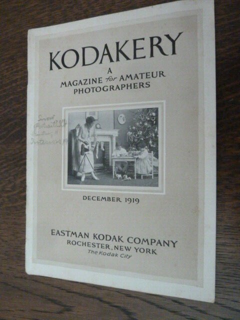 Kodakery Amateur Photographer Magazine Snow Ice Photos Dec 1919