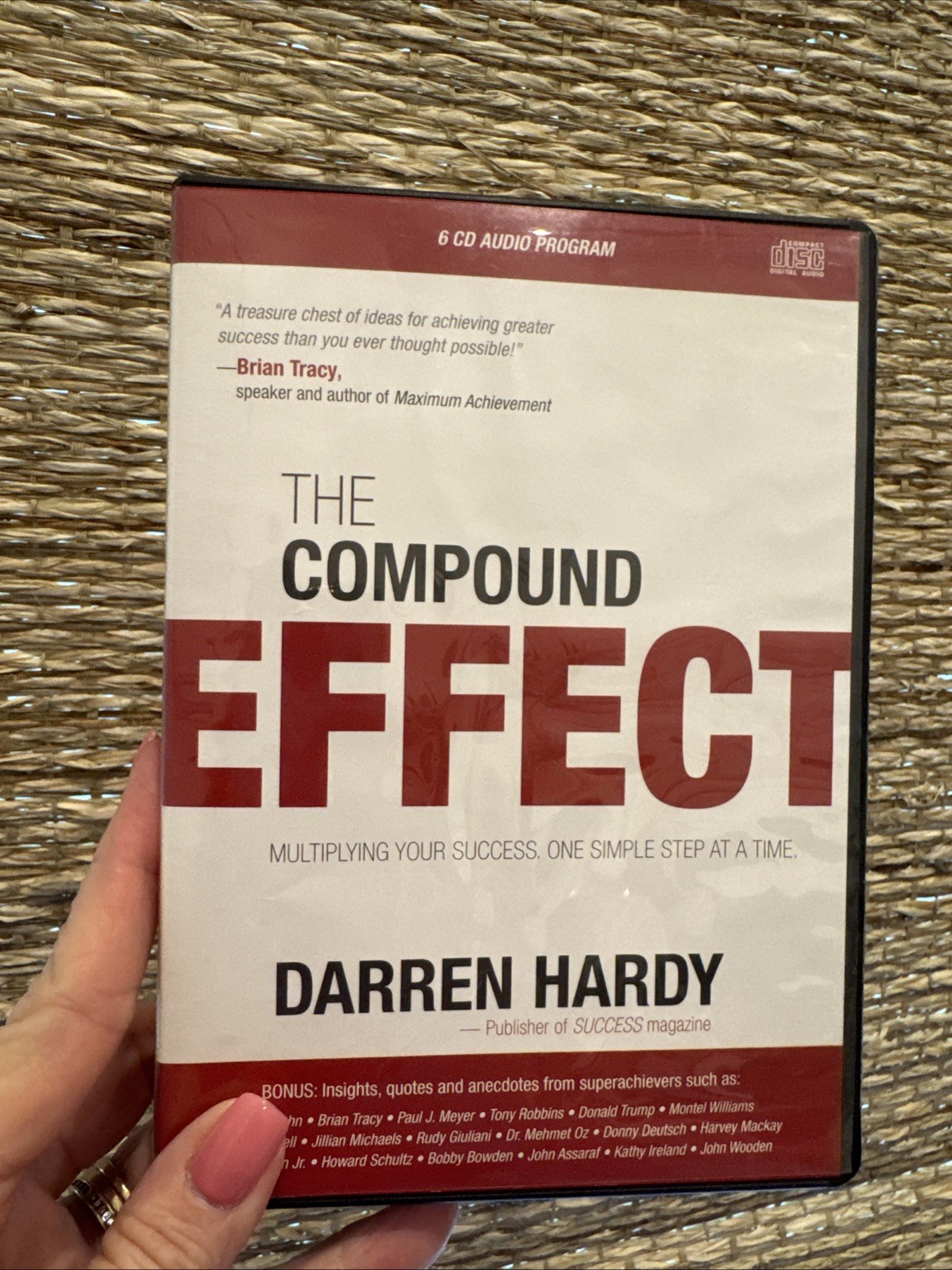 The Compound Effect: Multiplying Your Success One Simple Step at a Time 6 CD Set