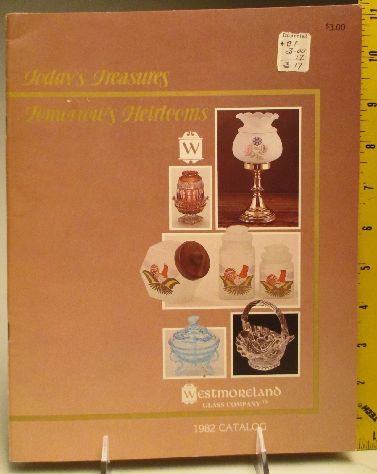 VTG Westmoreland Glass Co.  1982 Today’s Treasures Tomorrow’s Heirlooms Catalog
