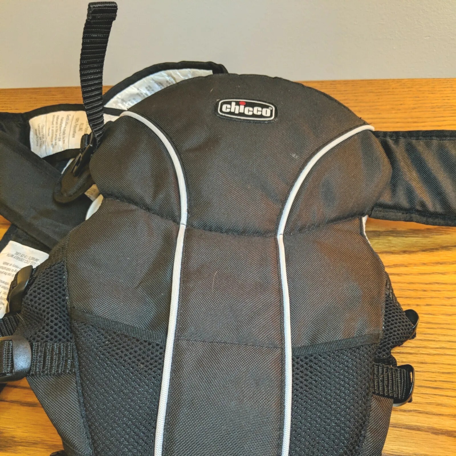 Chicco Baby Infant Child Carrier Black Padded