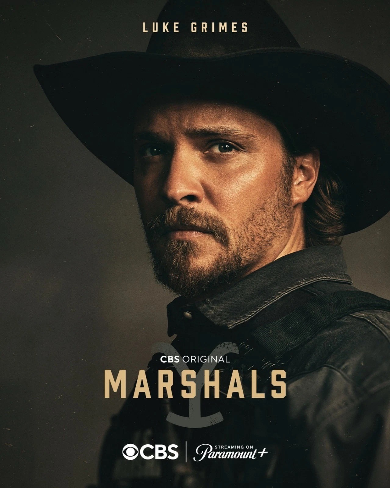 Marshals CBS Original Poster Luke Grimes Western TV Series Print