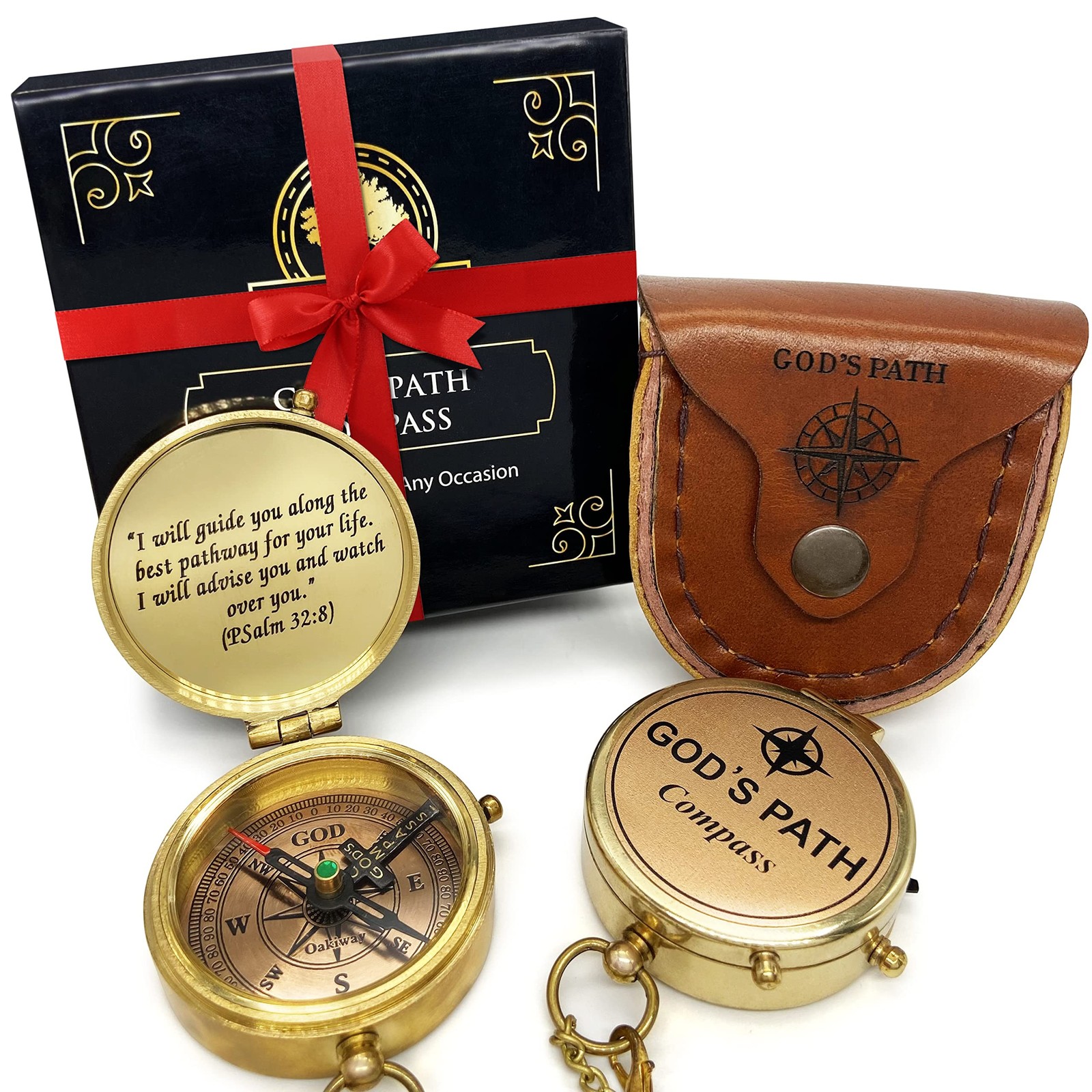 God's Path Compass – Communion & Confirmation Gift for Teenage Boys | Bapt