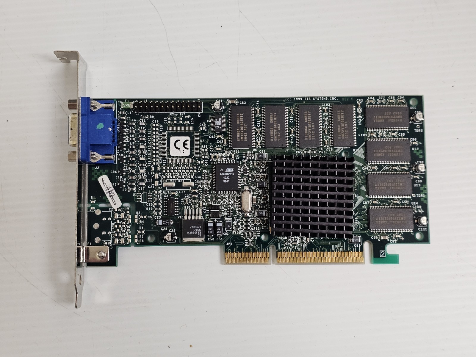 3Dfx AGP Graphics Card STB Voodoo3 2000 16 MB