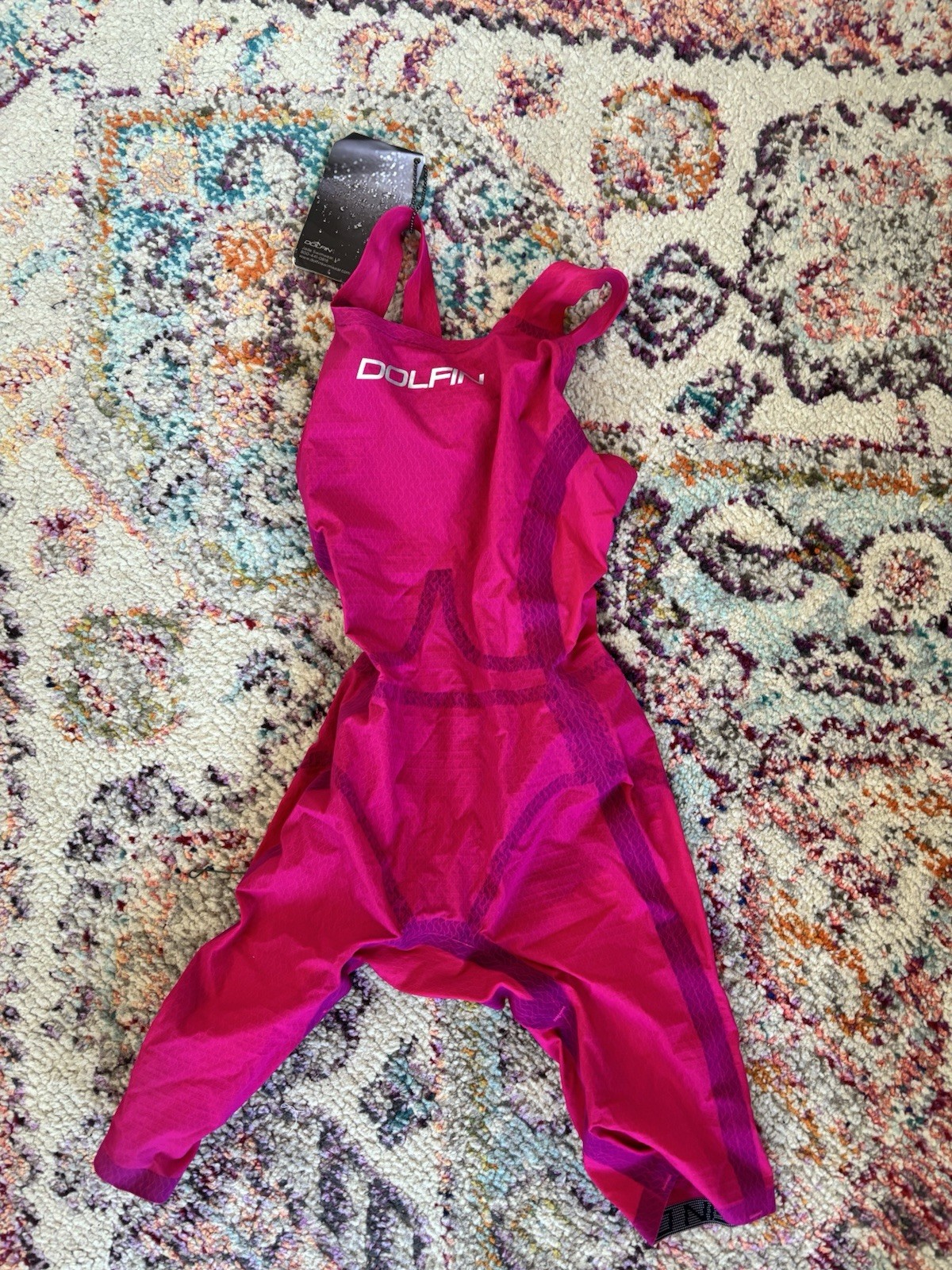 Dolfin Women's m Titanium Fastskin / tech suit   Size: 22 - Swimming