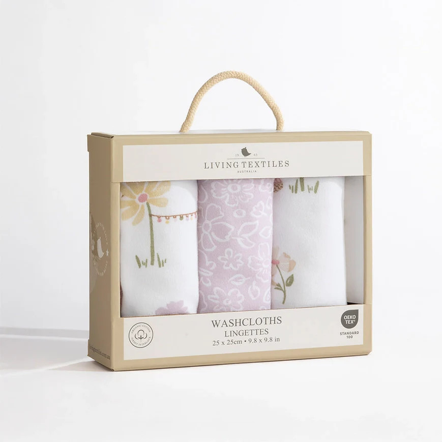 3 Pack Wash cloths - Whimsical Wonderland