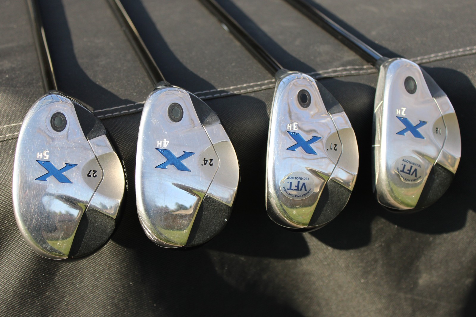 Callaway X Hybrid Set 2,3,4,5 Regular Graphite Men's RH New Grips w/ HCs