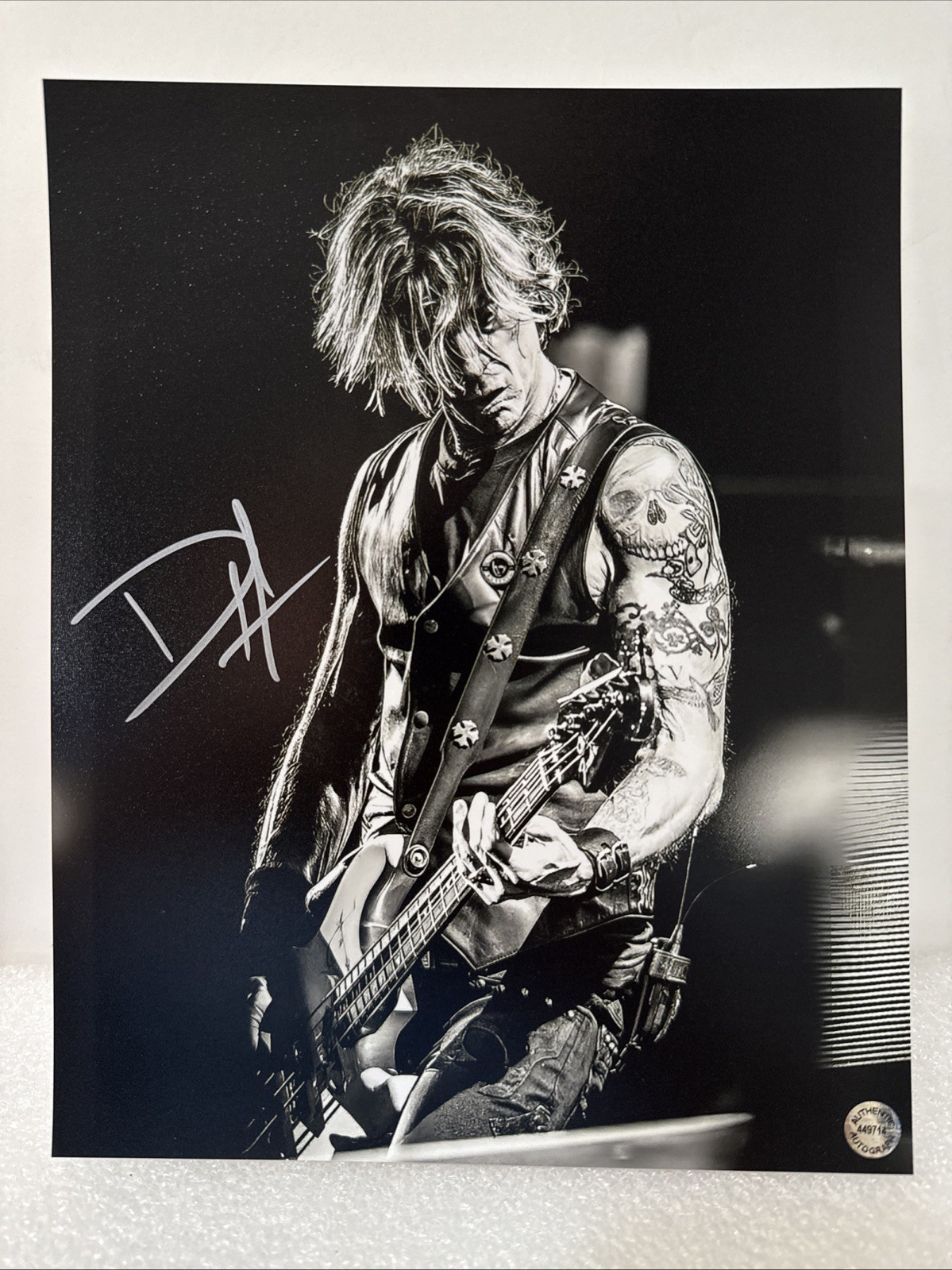 Duff McKagan (Gun N Roses) Signed Autographed 8x10 photo AUTO with COA