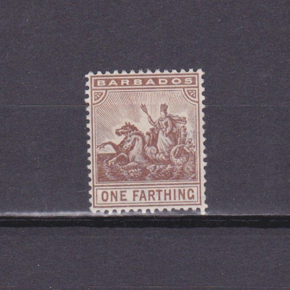 BARBADOS 1909, SG# 163, MH