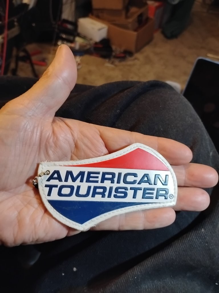 Vintage American Tourister Luggage Tag